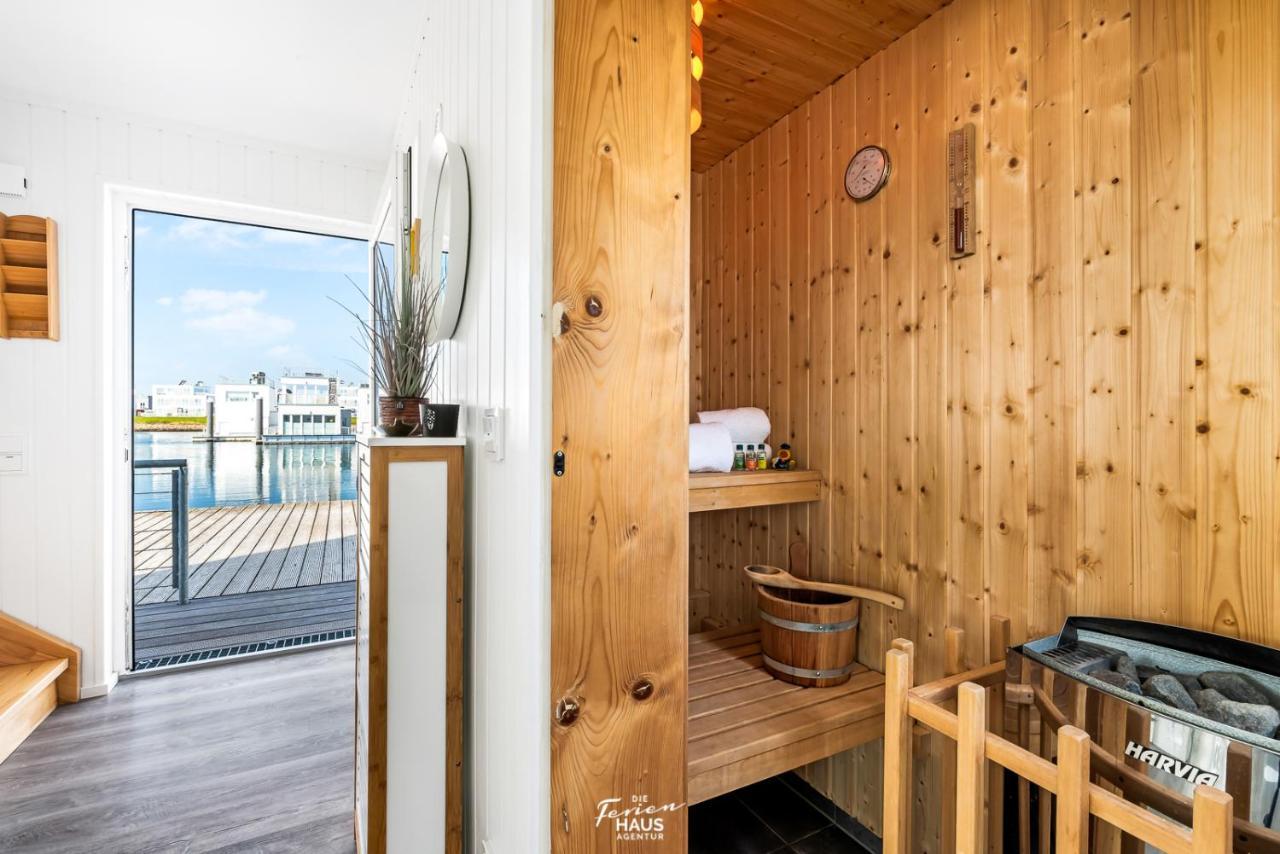 فيلا أوبلينتيزفي Schwimmendes Haus Aloha المظهر الخارجي الصورة